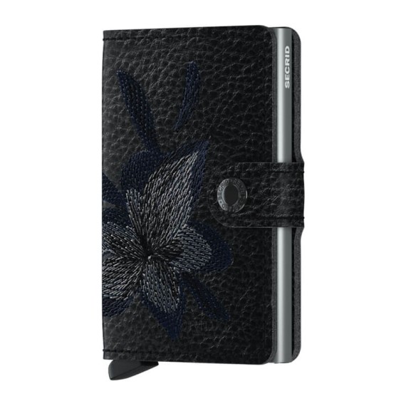 Secrid MINIWALLET Stitch Magnolia Black | Ref. 297.MST-MAG-P