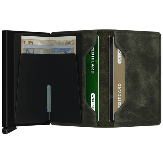 Secrid SLIMWALLET Vintage Olive-Black | Ref. 297.SV-OL-P Secrid SLIMWALLET Vintage Olive-Black | Ref. 297.SV-OL-P