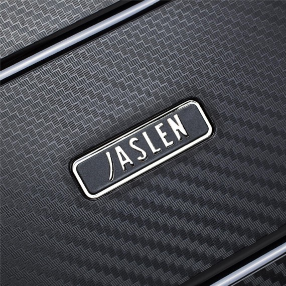 Jaslen Mala/Trolley de Cabine 54cm 4 Rodas Spinner DUBLIN Preto - Ref. 237.16100004A(8)