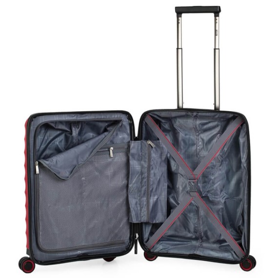 Jaslen Mala/Trolley de Cabine 54cm 4 Rodas Spinner DUBLIN Vermelho - Ref. 237.16100006A(1) Jaslen Mala/Trolley de Cabine 54cm 4 Rodas Spinner DUBLIN Vermelho - Ref. 237.16100006A(1)