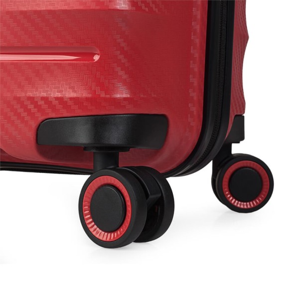 Jaslen Mala/Trolley de Cabine 54cm 4 Rodas Spinner DUBLIN Vermelho - Ref. 237.16100006A(11) Jaslen Mala/Trolley de Cabine 54cm 4 Rodas Spinner DUBLIN Vermelho - Ref. 237.16100006A(11)