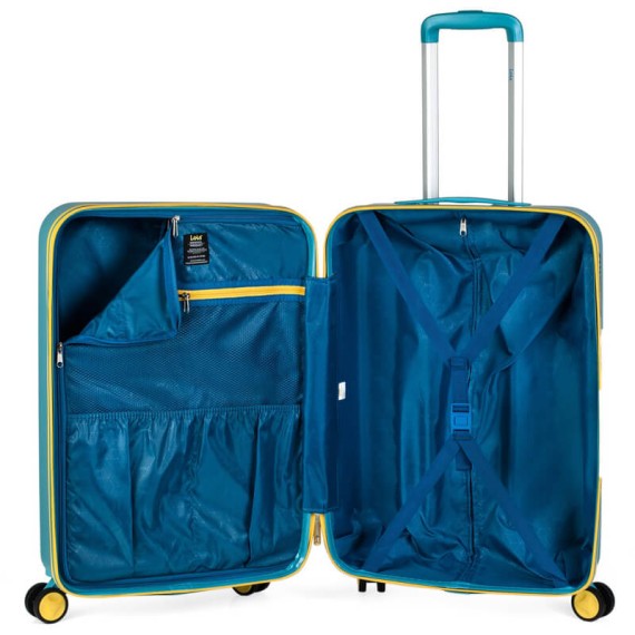 Lois Mala/Trolley de Viagem Médio 66cm 4 Rodas Spinner ZION Azul - Ref. 237.17110001B(1)