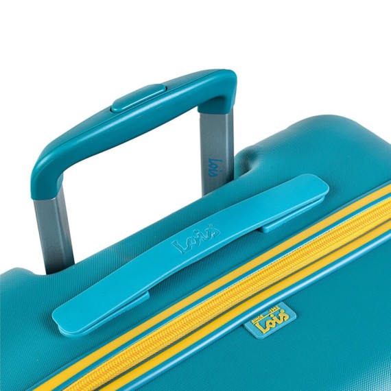 Lois Mala/Trolley de Viagem Médio 66cm 4 Rodas Spinner ZION Azul - Ref. 237.17110001B(2)