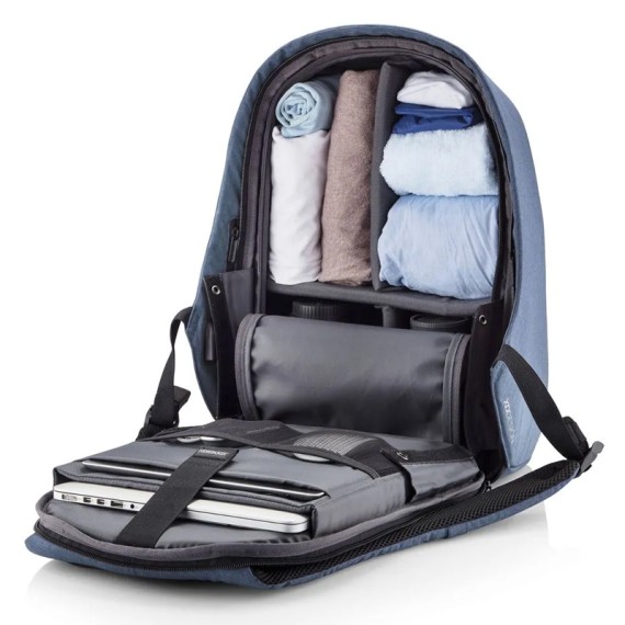 XD Design Mochila para Portátil 15.6’’ Anti-Roubo Bobby Hero Regular Azul - Ref. 309.P705299(1) XD Design Mochila para Portátil 15.6’’ Anti-Roubo Bobby Hero Regular Azul - Ref. 309.P705299(1)
