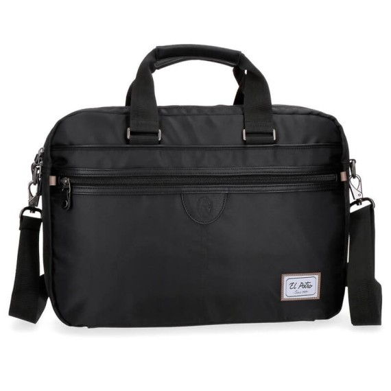 El Potro Pasta para Portátil Duplo Compartimento 15.6” PIPE Preto - Ref. 186.5666361