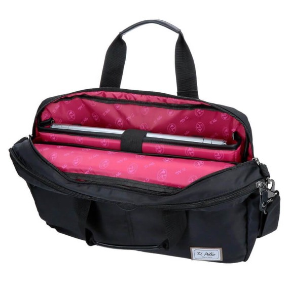 El Potro Pasta para Portátil Duplo Compartimento 15.6” PIPE Preto - Ref. 186.5666361(5)