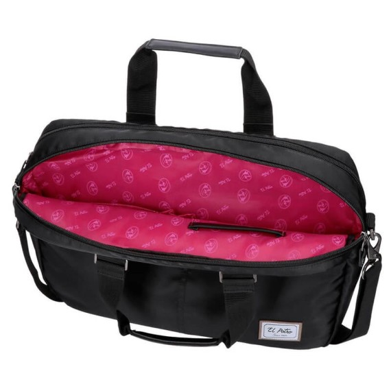 El Potro Pasta para Portátil Duplo Compartimento 15.6” PIPE Preto - Ref. 186.5666361(6)