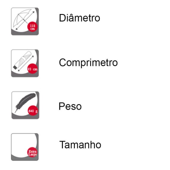 Guarda-Chuva Knirps Comprido Strick T.900 Automatic Preto - Ref. 300.9639001000(6) Guarda-Chuva Knirps Comprido Strick T.900 Automatic Preto - Ref. 300.9639001000(6)