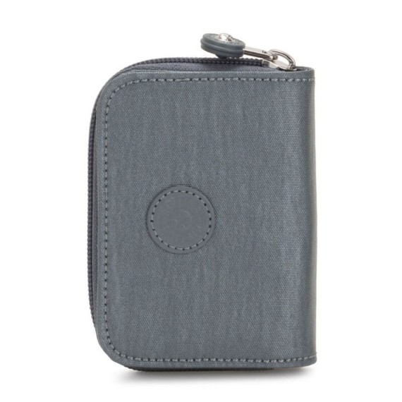Kipling Carteira de Senhora TOPS Steel Grey Metallic - Ref. 187.K13215H55