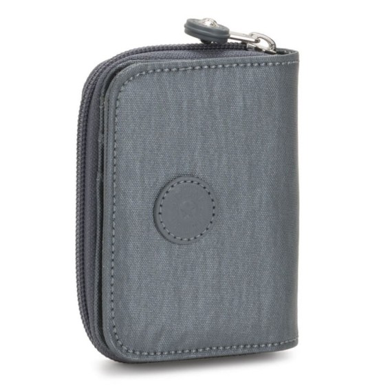 Kipling Carteira de Senhora TOPS Steel Grey Metallic - Ref. 187.K13215H55(4)