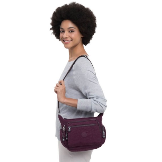 Kipling Mala de Tiracolo GABBIE S Dark Plum - Ref. 187.KI253151E(1)