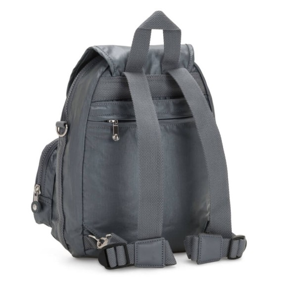 Kipling Mochila FIREFLY UP Steel Grey Metallic - Ref. 187.K23512H55(1)