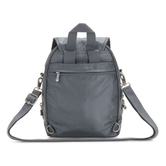 Kipling Mochila FIREFLY UP Steel Grey Metallic - Ref. 187.K23512H55(5)