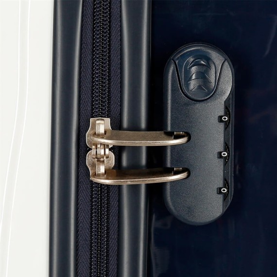 Mala/Trolley de Cabine 55cm 4 Rodas Spinner MICKEY MOUSE Azul - Ref. 186.3071728(7)