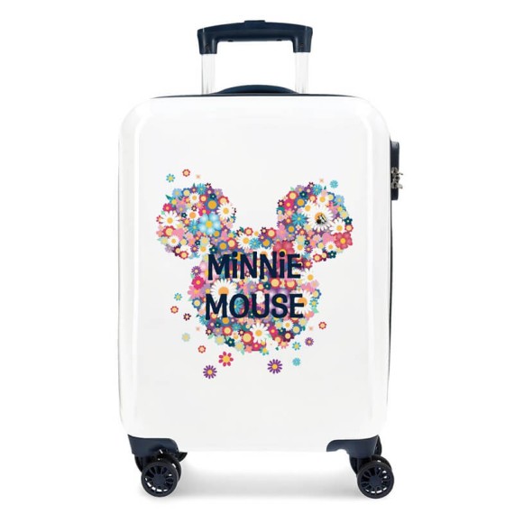 Mala/Trolley de Cabine 55cm 4 Rodas Spinner MINNIE SUNNY DAY Azul - Ref. 186.3051722