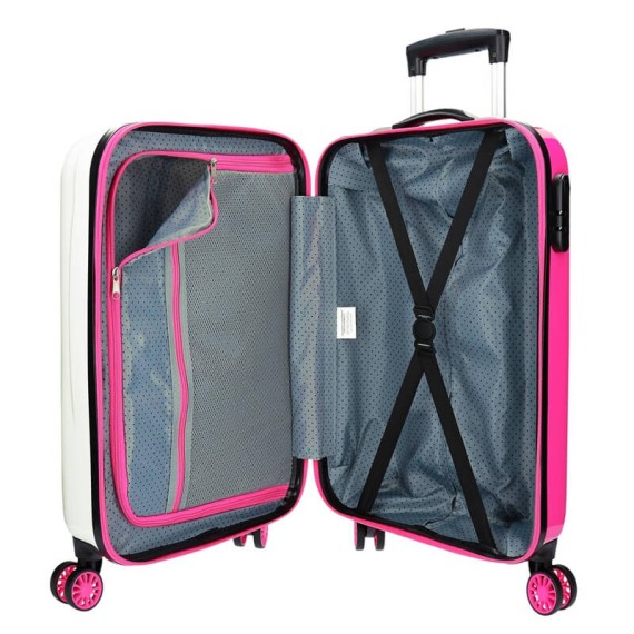 Mala de Cabine / Trolley de Cabine 55cm 4 Rodas MINNIE Sunndy Day Fuchsia | Ref. 186.3051721 Mala de Cabine / Trolley de Cabine 55cm 4 Rodas MINNIE Sunndy Day Fuchsia | Ref. 186.3051721