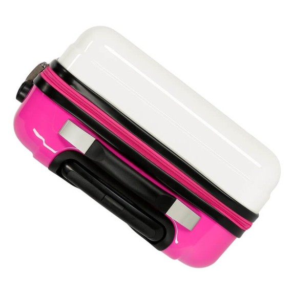 Mala de Cabine / Trolley de Cabine 55cm 4 Rodas MINNIE Sunndy Day Fuchsia | Ref. 186.3051721 Mala de Cabine / Trolley de Cabine 55cm 4 Rodas MINNIE Sunndy Day Fuchsia | Ref. 186.3051721