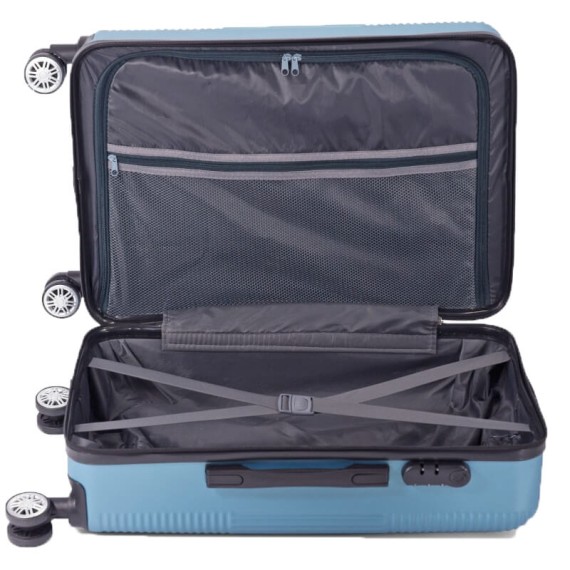 Benzi Mala de Cabine / Trolley 55cm 4 Rodas Spinner 
Azul Claro | Ref. 288.BZ5417A-AZ