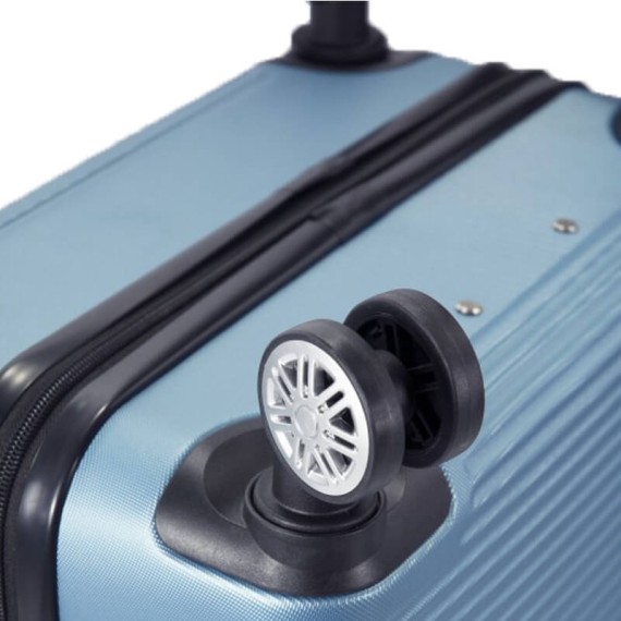 Benzi Mala de Cabine / Trolley 55cm 4 Rodas Spinner 
Azul Claro | Ref. 288.BZ5417A-AZ