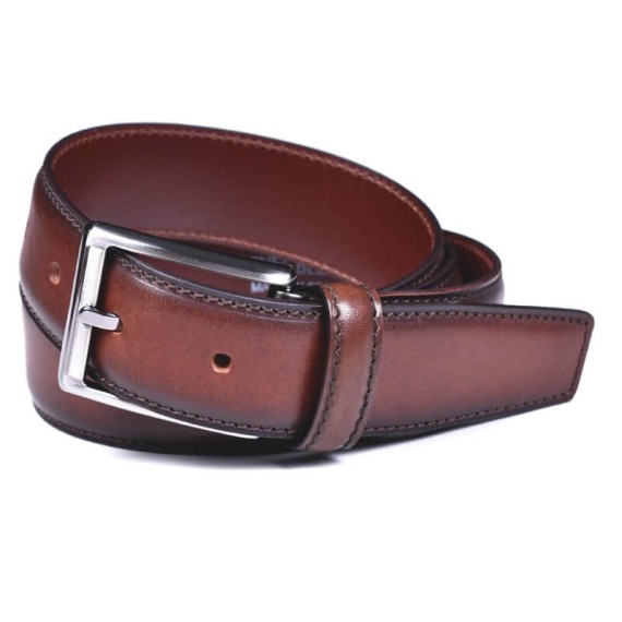 Cinto de Homem 115cm Miguel Bellido Castanho Fumado | Ref. 243.385CF115