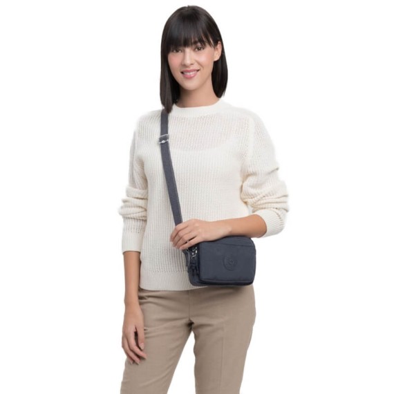 Kipling Mala de Tiracolo ABANU Night Grey - Ref. 187.KI420854N(1)