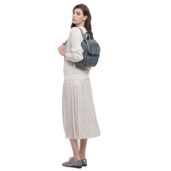Kipling Mochila CITY PACK MINI Steel Grey Metallic - Ref. 187.KI2671H55(1) Kipling Mochila CITY PACK MINI Steel Grey Metallic - Ref. 187.KI2671H55(1)