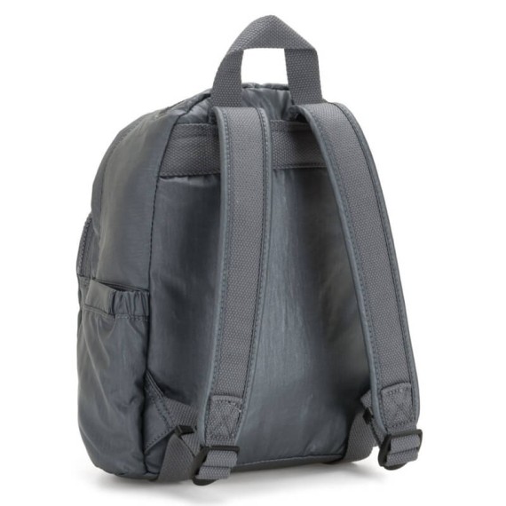 Kipling Mochila DELIA MINI Steel Grey Metallic - Ref. 187.KI4966H55(4)
