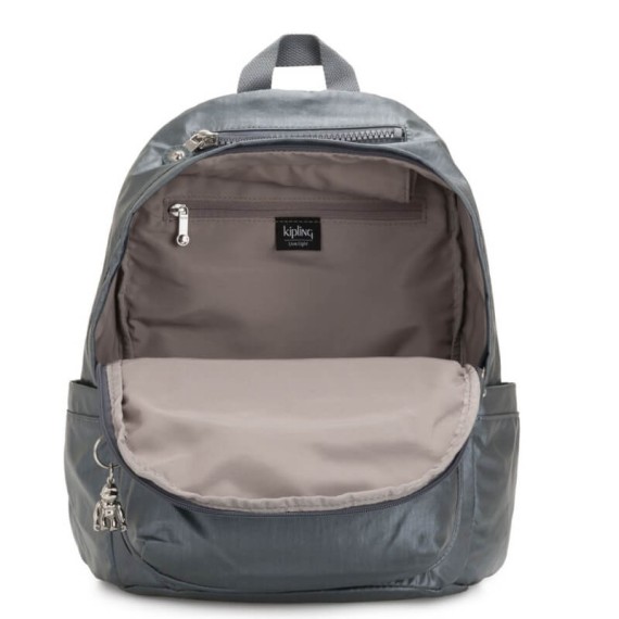 Kipling Mochila DELIA Steel Grey Metallic - Ref. 187.KI5695H55(2)