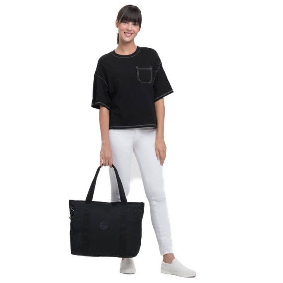 Kipling Saco de Alças ASSENI Rich Black - Ref. 187.KI377053F(1)