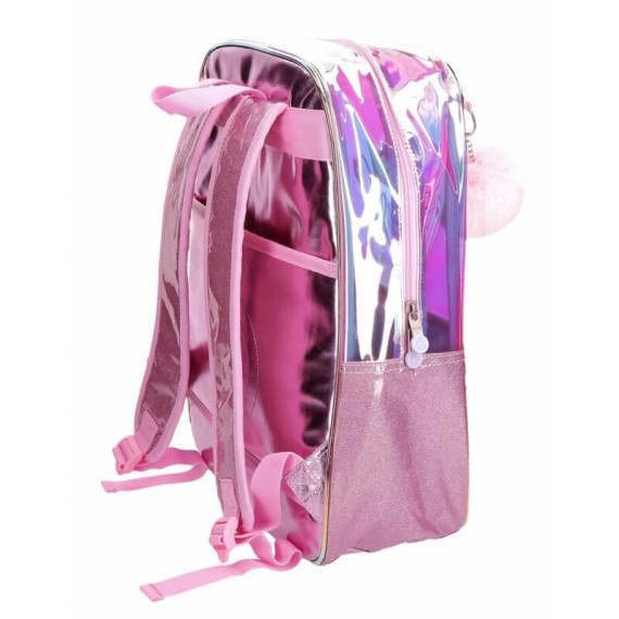 Mochila Escolar 43cm Enso SUPER GIRL Rosa | Ref. 186.9312361