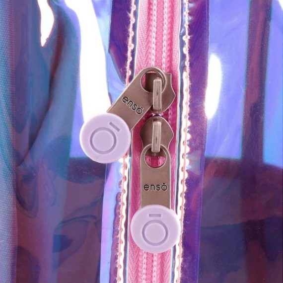 Mochila Escolar 43cm Enso SUPER GIRL Rosa | Ref. 186.9312361
