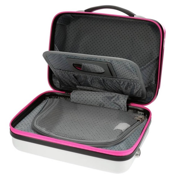 Necessaire Adaptável a Trolley MINNIE Sunny Day Flores Fuchsia | Ref. 186.3053921 Necessaire Adaptável a Trolley MINNIE Sunny Day Flores Fuchsia | Ref. 186.3053921