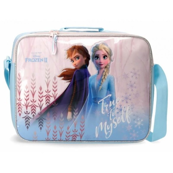 Pasta Escolar Frozen TRUE TO MYSELF Azul | Ref. 186.4765361