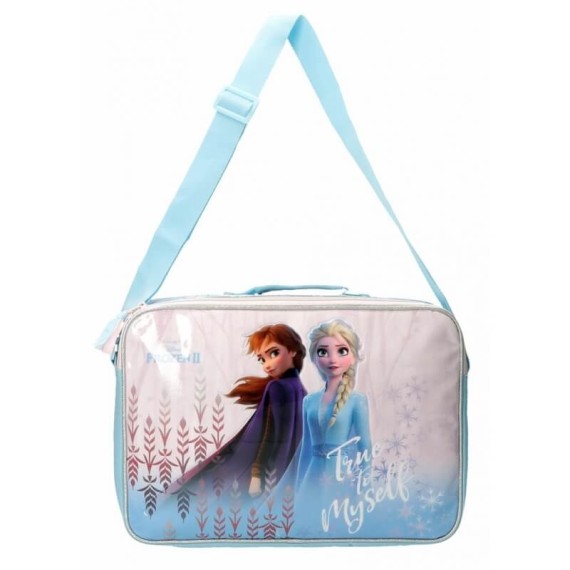 Pasta Escolar Frozen TRUE TO MYSELF Azul | Ref. 186.4765361