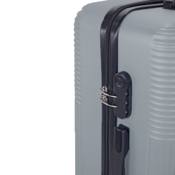 Benzi Mala de Cabine / Trolley 55cm 4 Rodas Spinner Cinzenta | Ref. 288.BZ5417A-CI