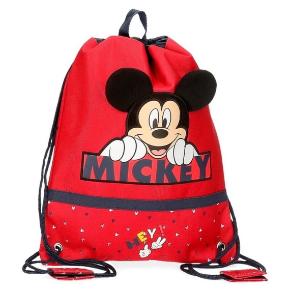 Mochila Saco HAPPY MICKEY Vermelha | Ref. 186.2533761