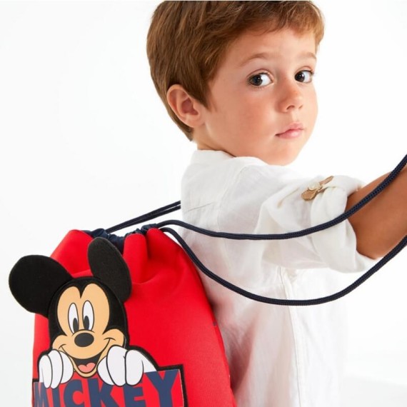 Mochila Saco HAPPY MICKEY Vermelha | Ref. 186.2533761 Mochila Saco HAPPY MICKEY Vermelha | Ref. 186.2533761