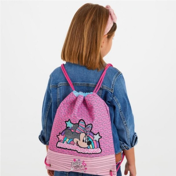 Mochila Saco Minnie PINK VIBES Rosa | Ref. 186.2513761 Mochila Saco Minnie PINK VIBES Rosa | Ref. 186.2513761