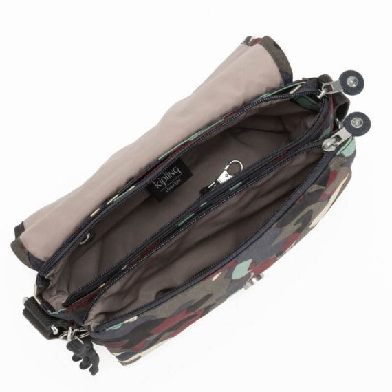 Mala de Tiracolo Kipling NITANY Camo L | Ref. 187.KI5825P35