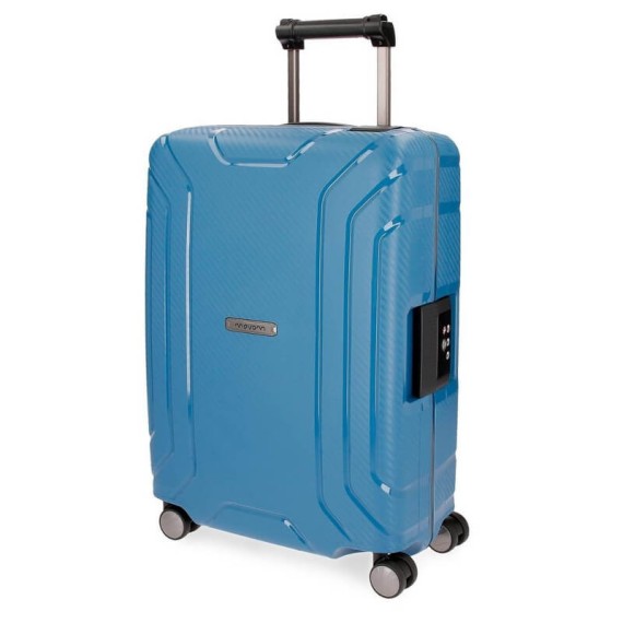 Mala/Trolley de Cabine 55cm 4 Rodas Spinner Movom NEWPORT Azul | Ref. 186.5629462A