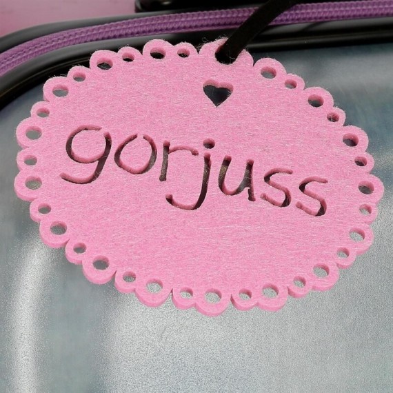 Mala/Trolley Médio 67cm 4 Rodas Spinner Gorjuss TALL TAILS | Ref. 186.3471661B