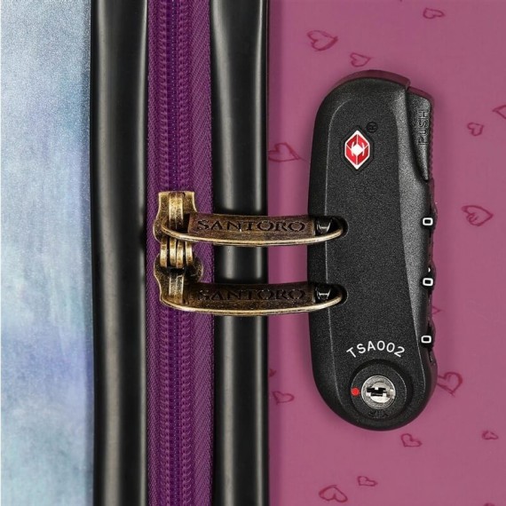 Mala/Trolley Médio 67cm 4 Rodas Spinner Gorjuss TALL TAILS | Ref. 186.3471661B