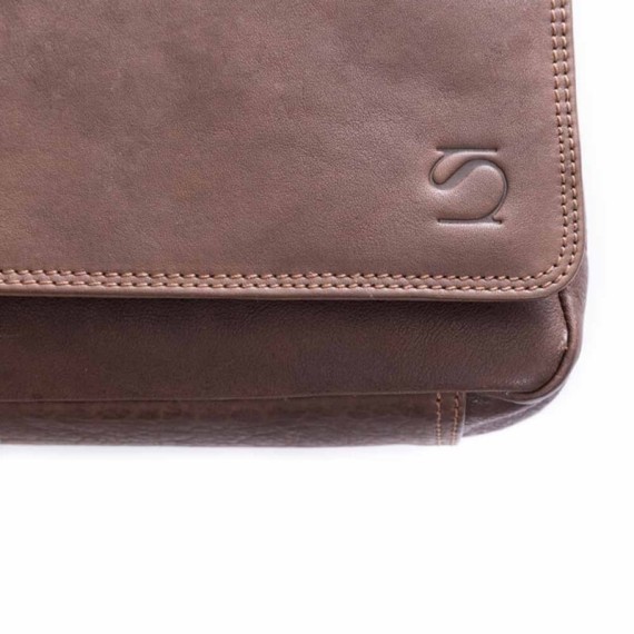 Matties Bolsa de Tiracolo WASH Castanho | Ref. 132.1400380