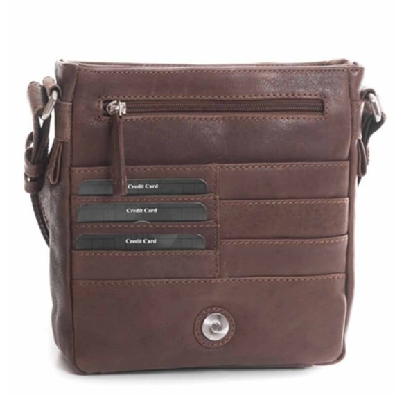 Matties Bolsa de Tiracolo WASH Castanho | Ref. 132.1400480