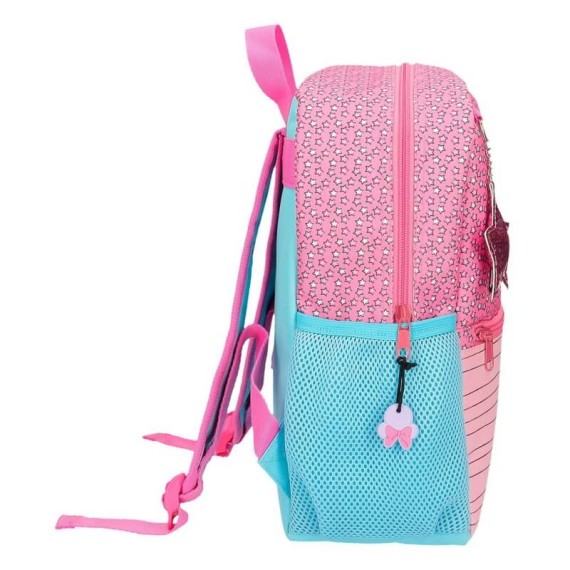 Mochila Pré-Escolar 32 cm Adaptável Minnie PINK VIBES | Ref. 186.25122B1