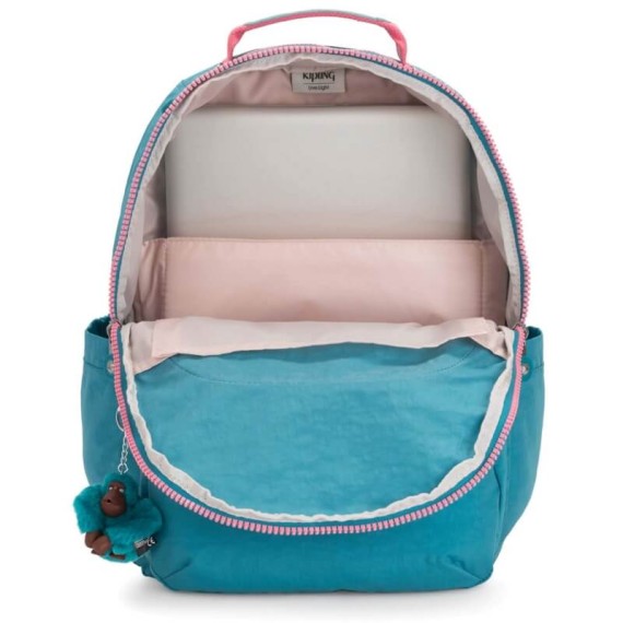 Mochila Kipling SEOUL Turquoise Sea | Ref. 187.KI514026I