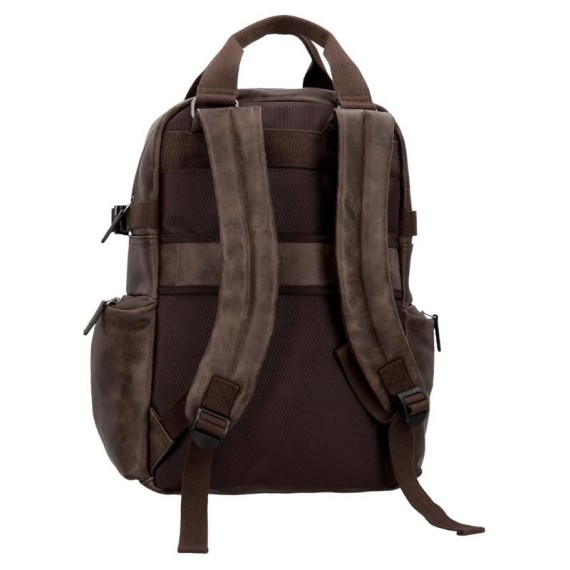 Mochila Pepe Jeans para Portátil 15.6'' MILLER Castanho | Ref. 186.7792662