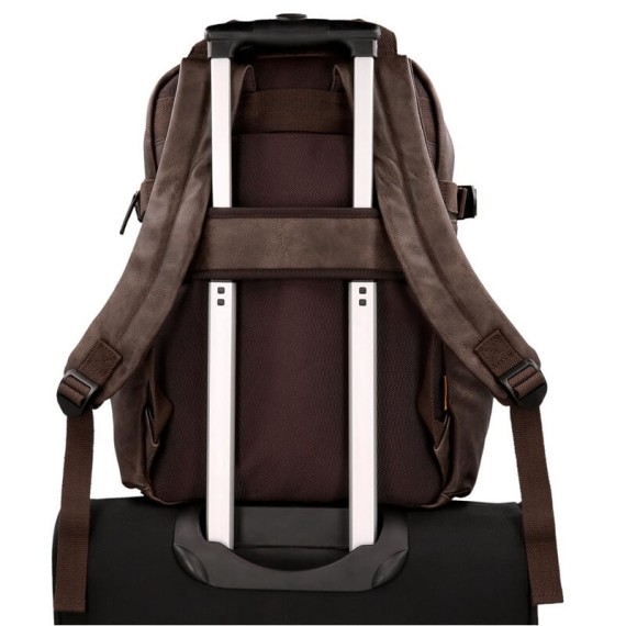 Mochila Pepe Jeans para Portátil 15.6'' MILLER Castanho | Ref. 186.7792662