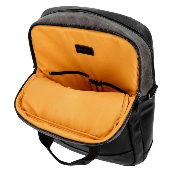 Mochila Pepe Jeans para Portátil 15.6'' MILLER Preto | Ref. 186.7792461