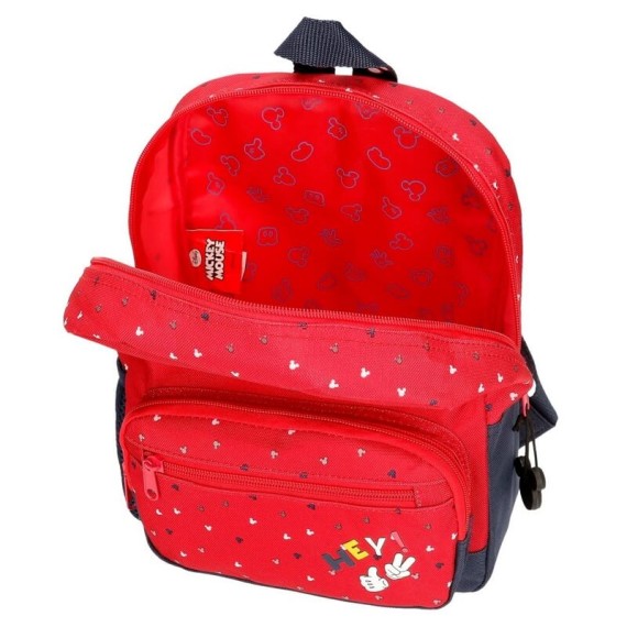 Mochila Pré-Escolar 28cm Adaptável HAPPY MICKEY | Ref. 186.25321B1 Mochila Pré-Escolar 28cm Adaptável HAPPY MICKEY | Ref. 186.25321B1
